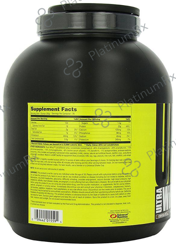 Universal Nutrition Ultra Whey Pro Chocolate Ice Cream 5 lb