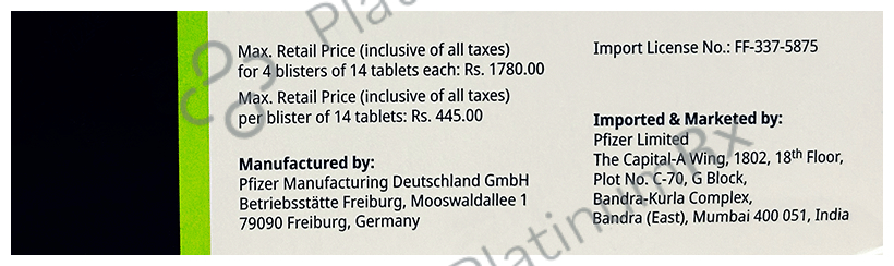 Betrecep 5mg Tablet 14s