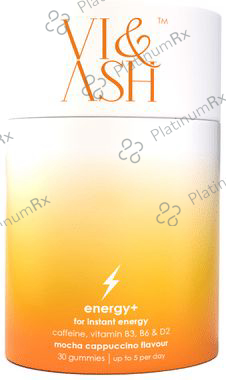 Vi & Ash Energy+ Gummies Mocha Cappuccino