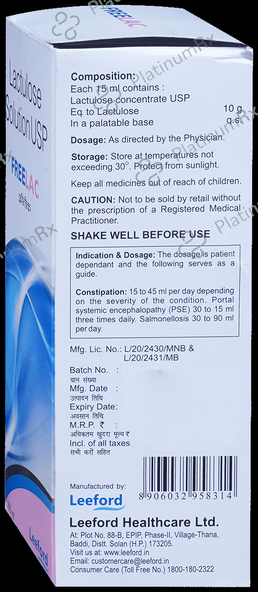 Freelac Oral Solution 200 Oral Solution