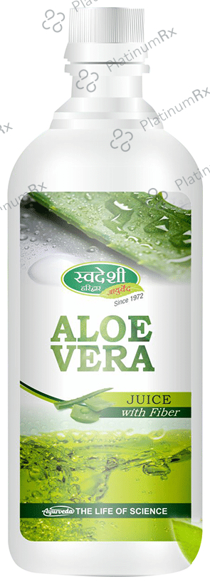 Swadeshi Aloe Vera Juice with Fibre 500 ml