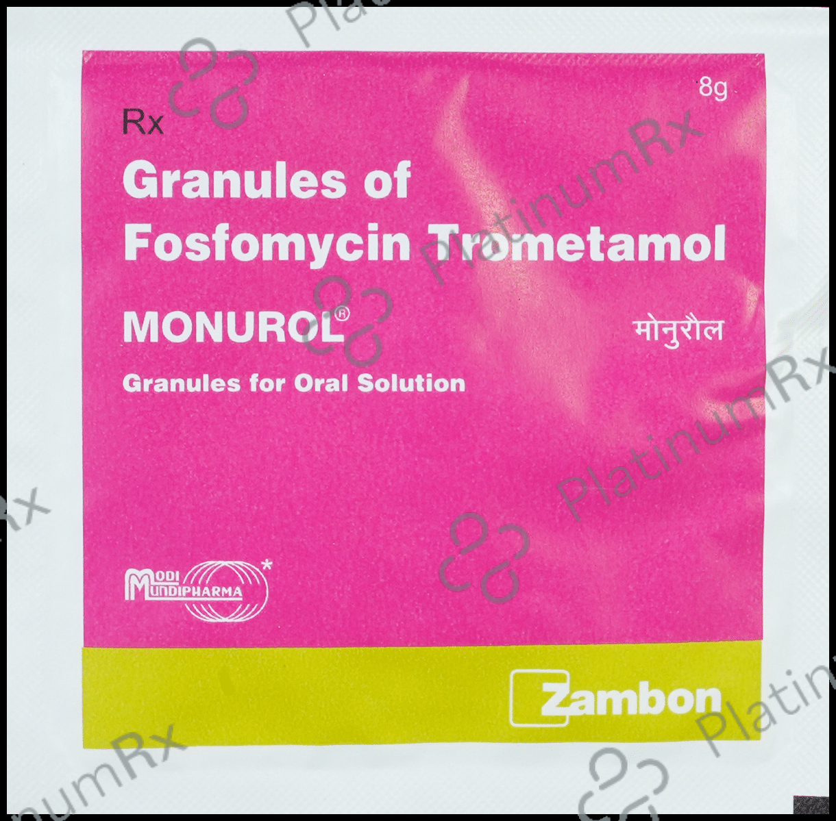 Monurol 3gm Granules For Oral Solution 8gm