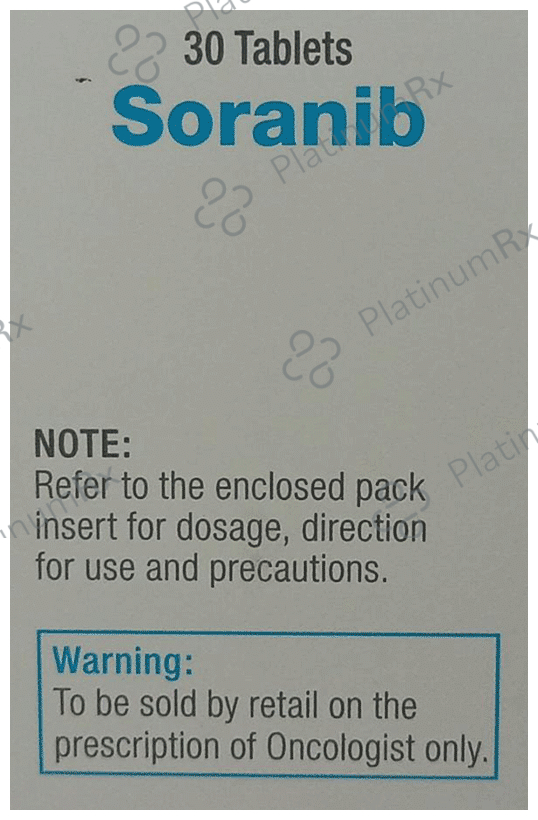 Soranib 200mg Tablet 30s