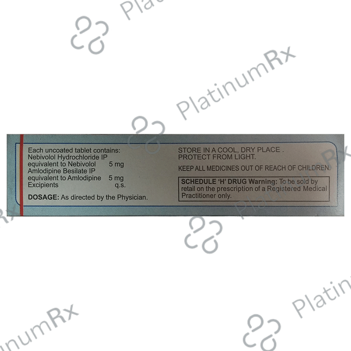 Nodon AM 5/5mg Tablet 15s