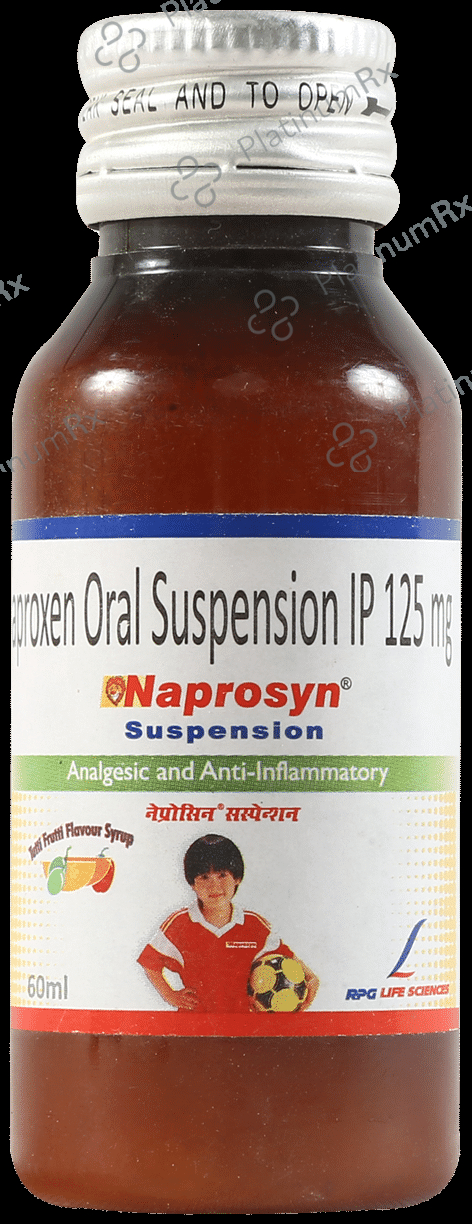 Naprosyn 125mg Oral Suspension 60ml
