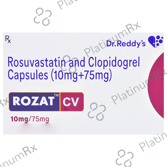 Rozat CV 75/10mg Capsule 10s