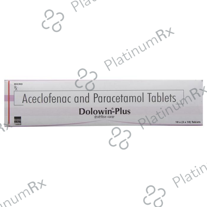 Dolowin Plus 100/325mg Tablet 10s