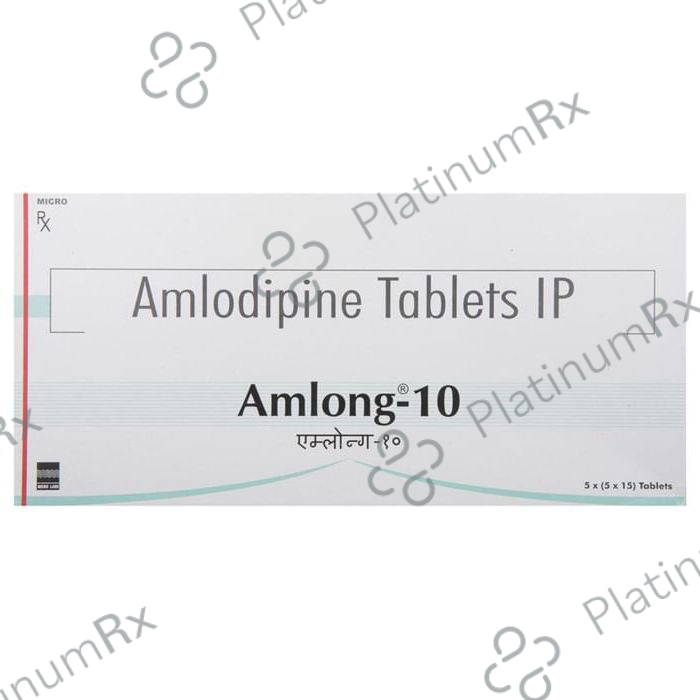 Amlong 10mg Tablet 15s