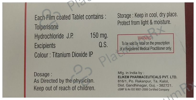 Tolmenta 150mg Tablet