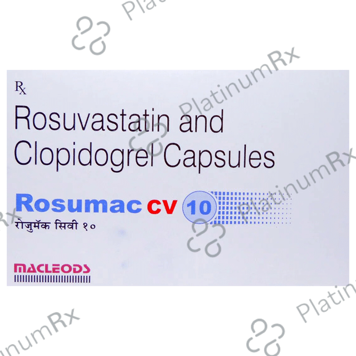Rosumac CV 10/75mg Capsule 10s
