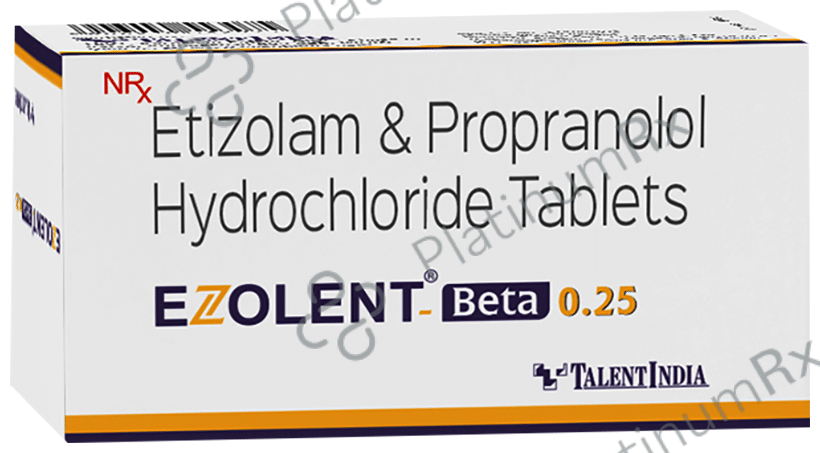 Ezolent-Beta 0.25 Tablet