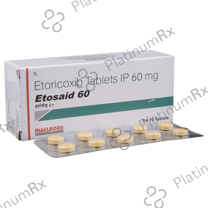 Etosaid 60mg Tablet 10s