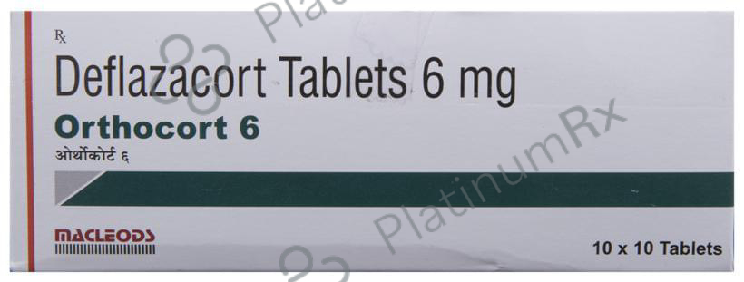 Orthocort 6mg Tablet 10s