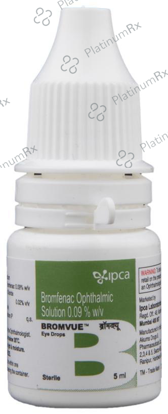 Bromvue 0.09% Eye Drops 5ml