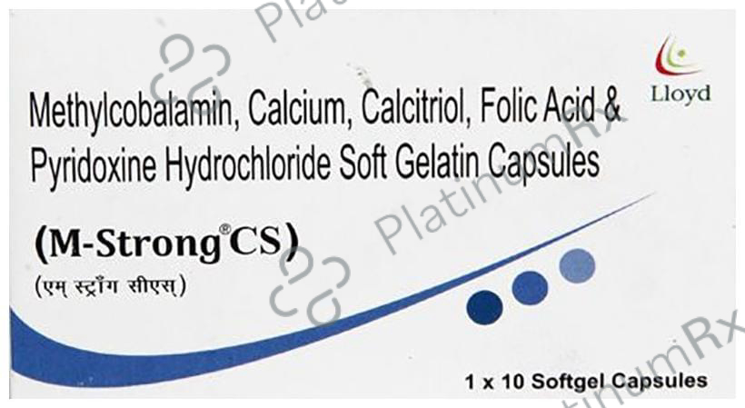 M Strong CS Capsule 10s