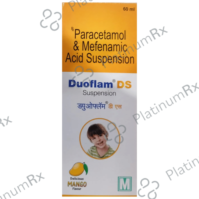 Duoflam DS Oral Suspension Delicious Mango