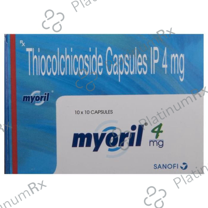 Myoril 4mg Capsule 10s