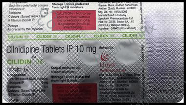 Cilidin 10mg Tablet 15s