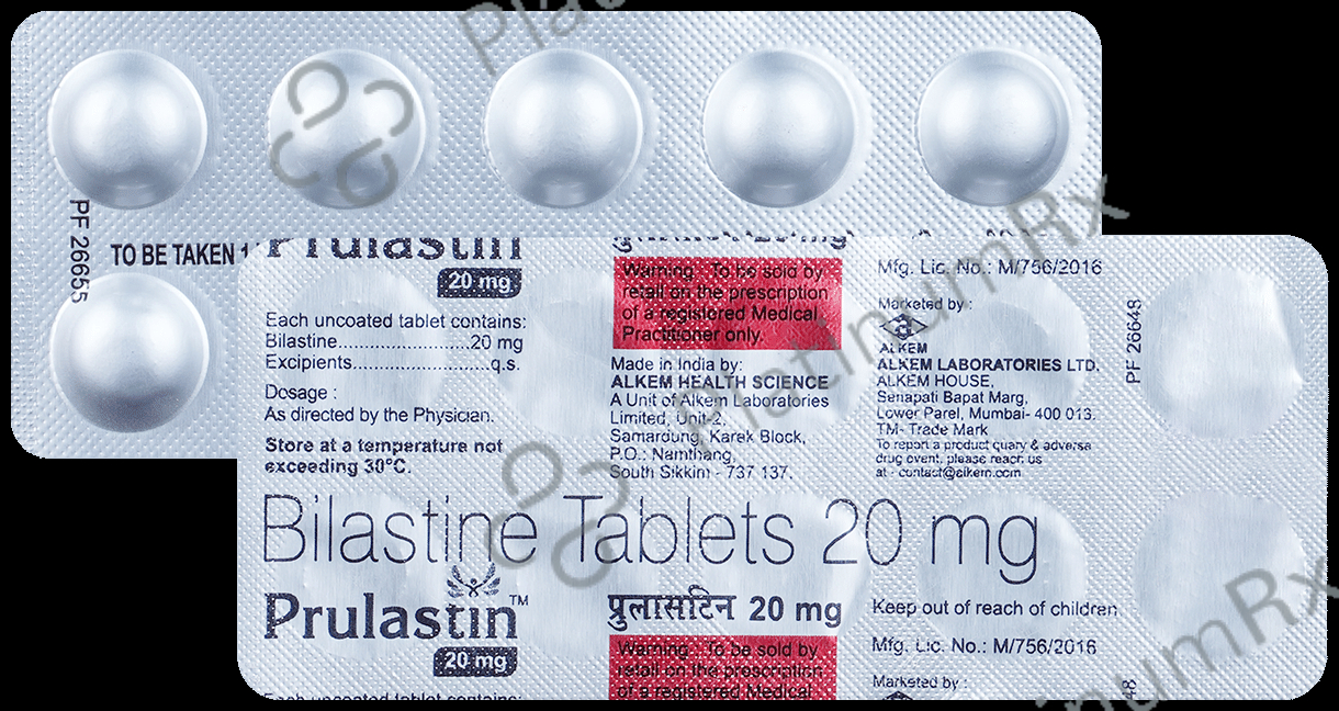 Prulastin 20mg Tablet 10s