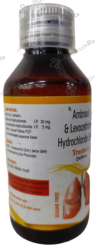 Traxin-A Syrup Sugar Free