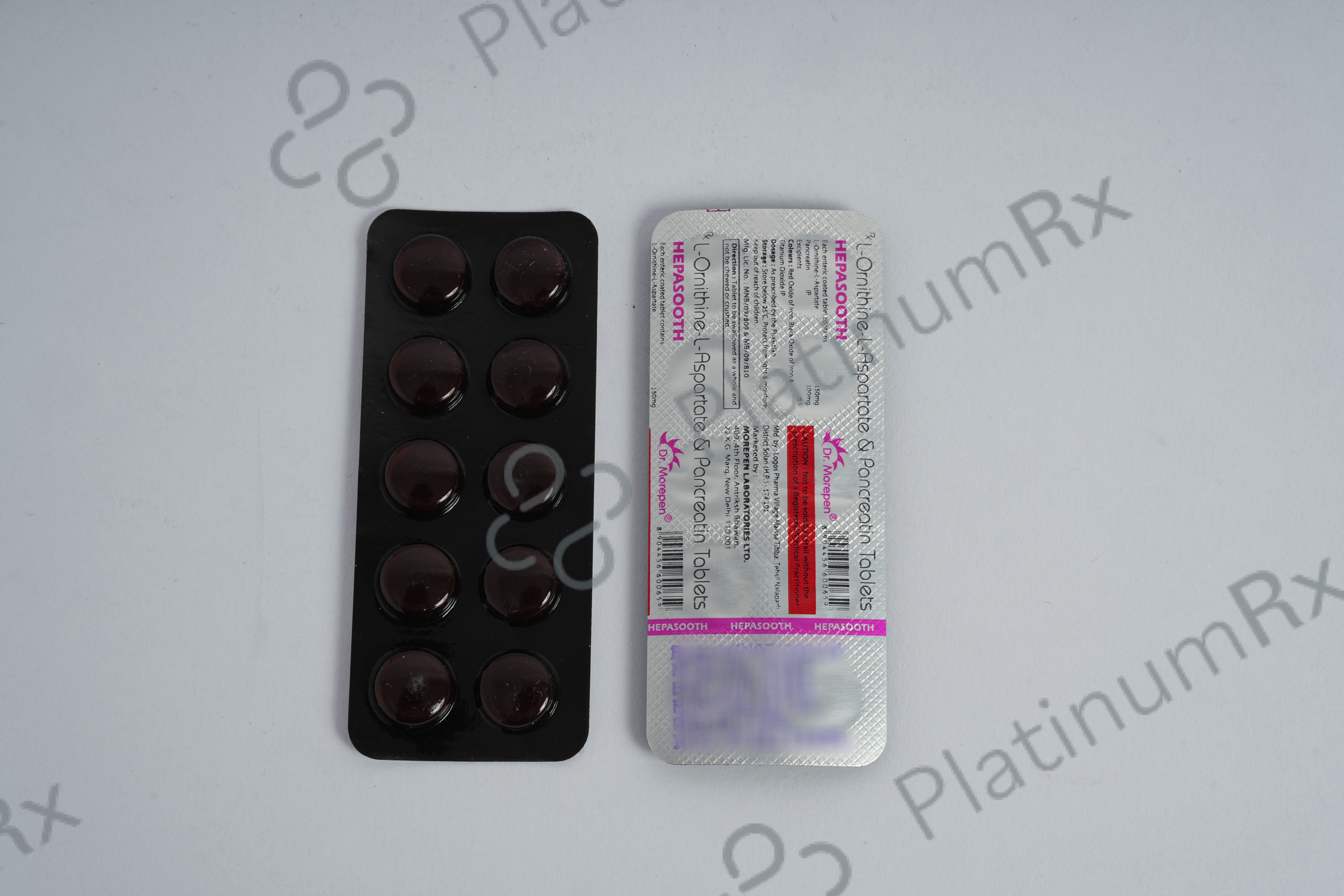 Hepasooth 150/100mg Tablet 10s