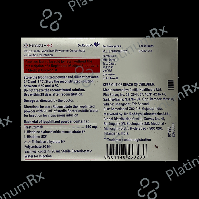 Hervycta 440 Plus Injection