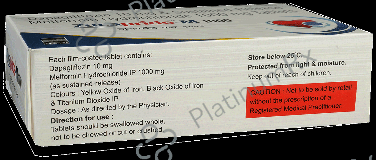 Zucapride M 10/1000mg Tablet SR 10s