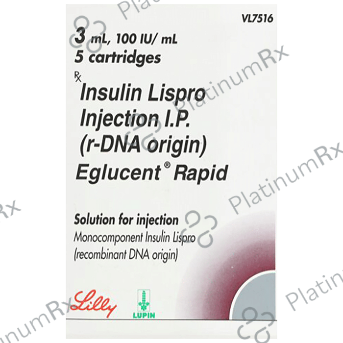 Eglucent Rapid (100 IU/ml) (1*3ml Kwikpen)