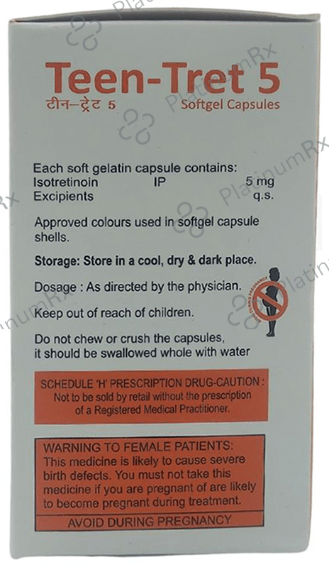 Teen-Tret 5 Softgel Capsule