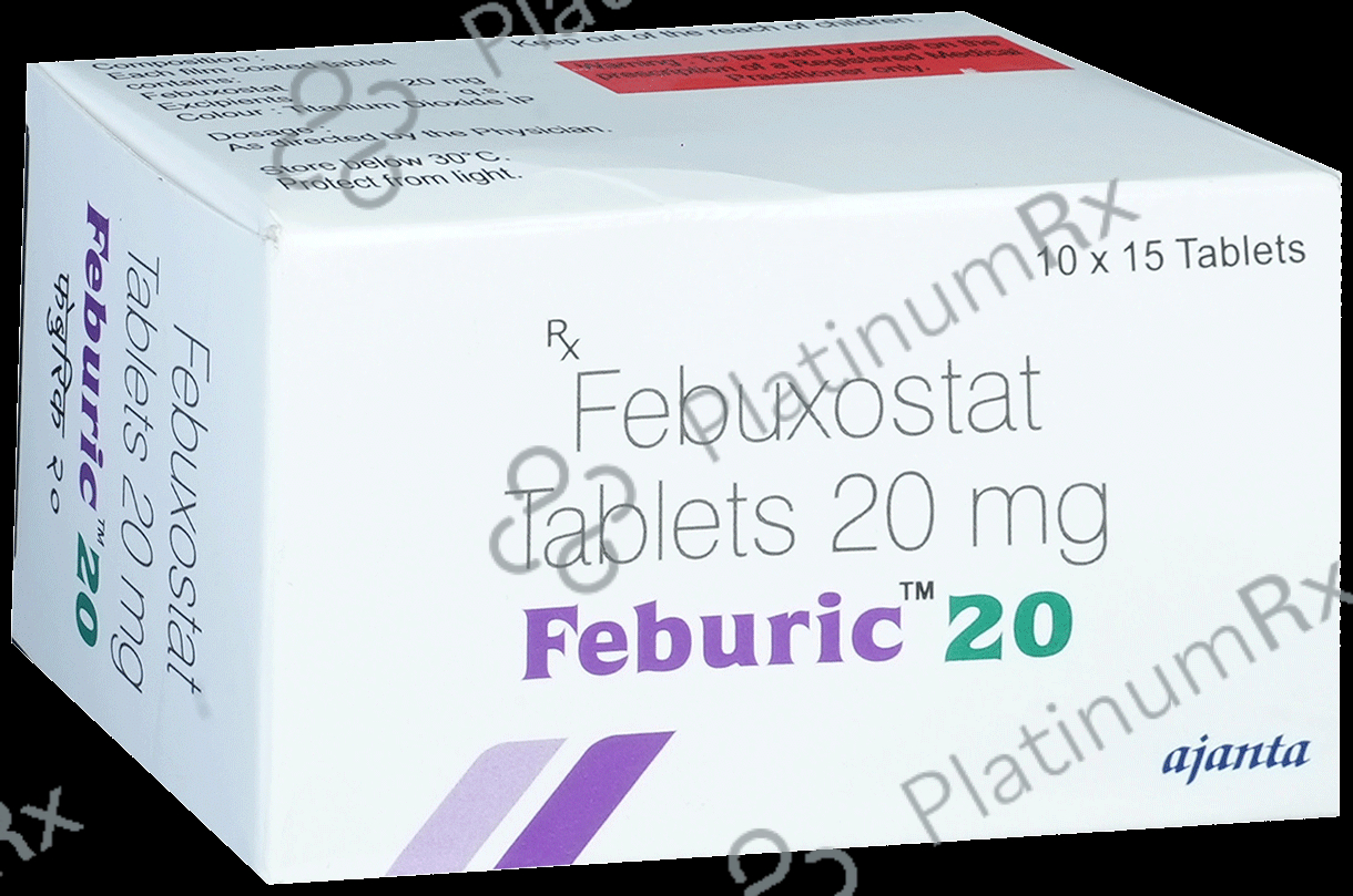 Feburic 20mg Tablet 15s
