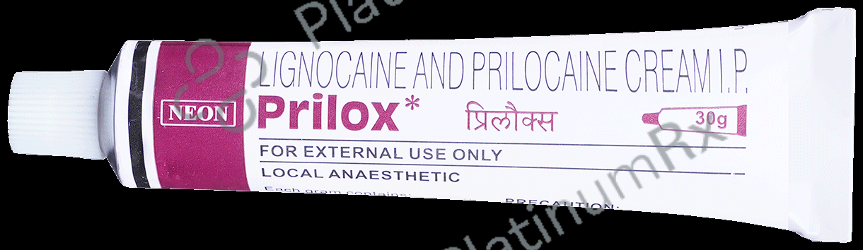 Prilox 25/25mg Cream 30gm