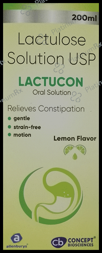 Lactucon Oral Solution Lemon