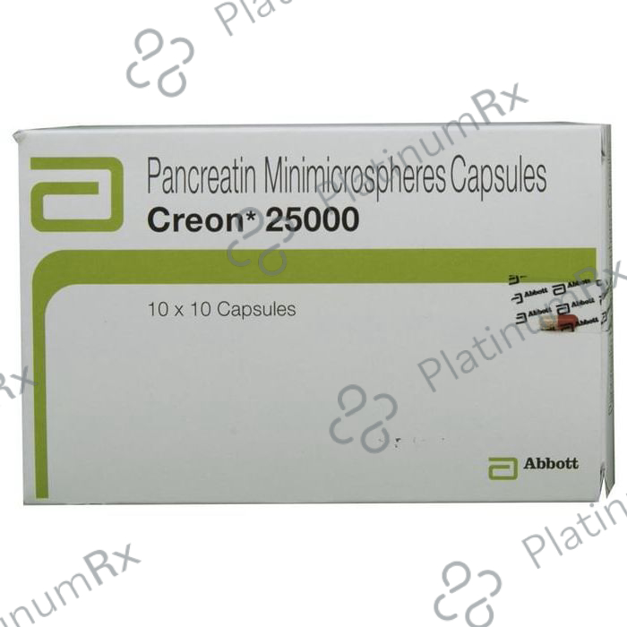 Creon 25000/300mg Capsule 10s