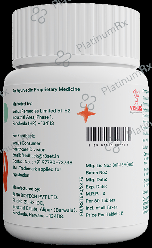 R3SET Pain Relief Tablet 60 tablets
