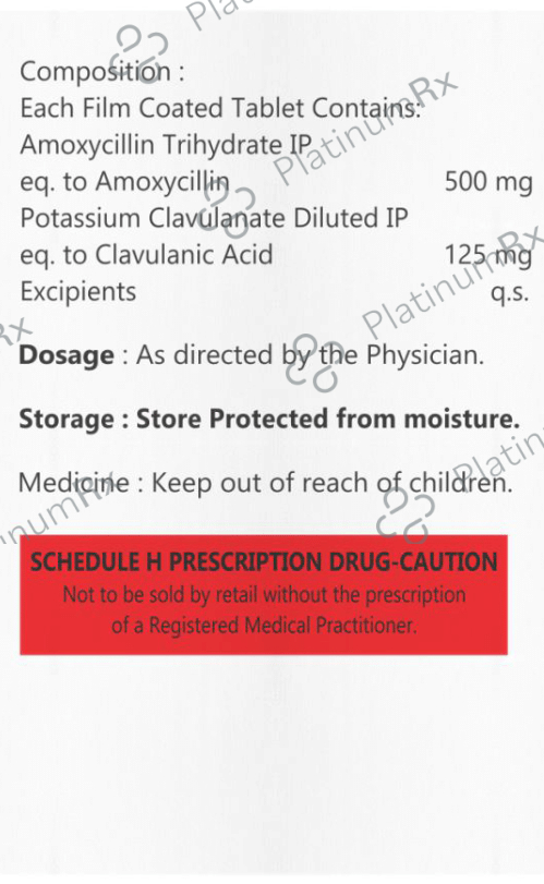 Moxyvil CV 625 Tablet 10 Tablet