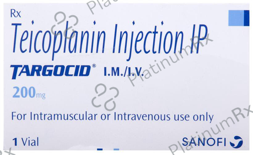 Targocid 200mg Injection 1s