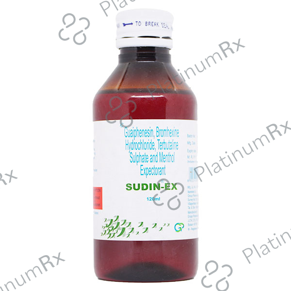 Sudin EX Expectorant 120ml