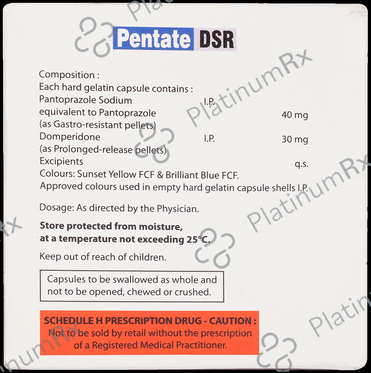 Pentate DSR Capsule