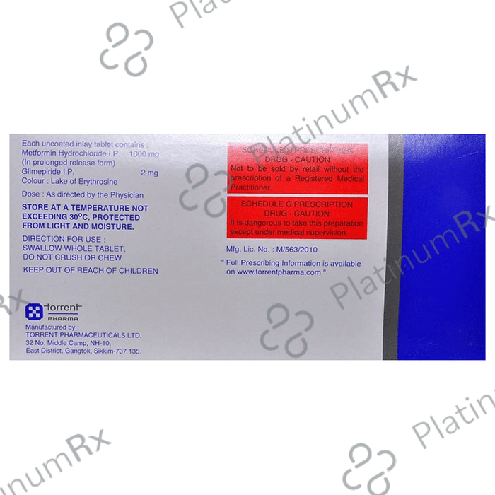Azulix 1 MF Forte 1/1000mg Tablet PR 15s