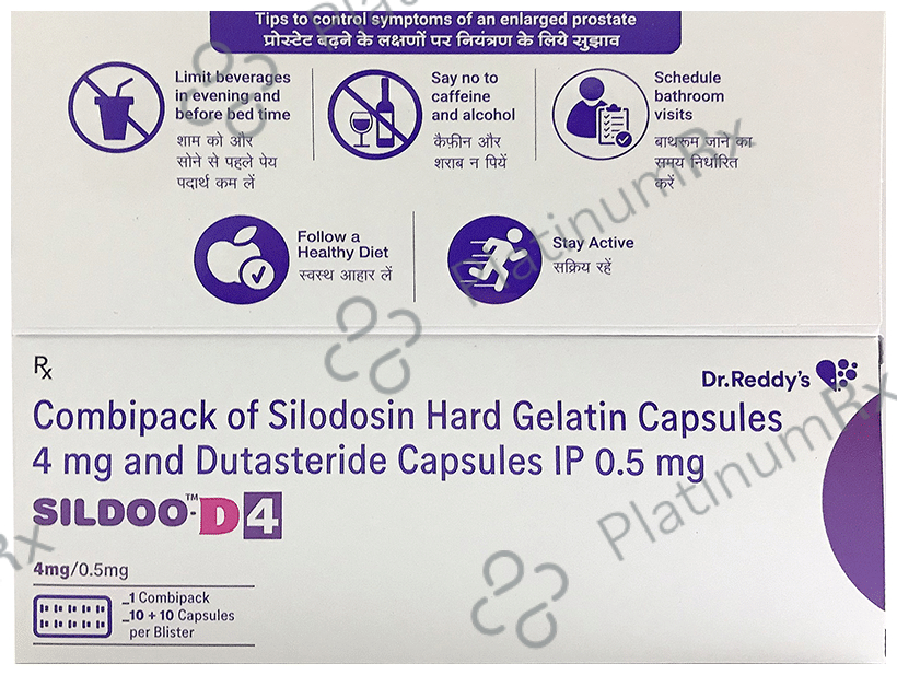 Sildoo-D4 Capsule Combipack 20 capsules