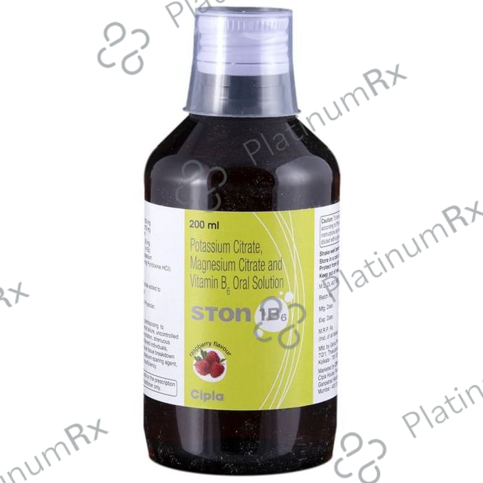 Ston 1B6 Oral Solution Raspberry 200ml