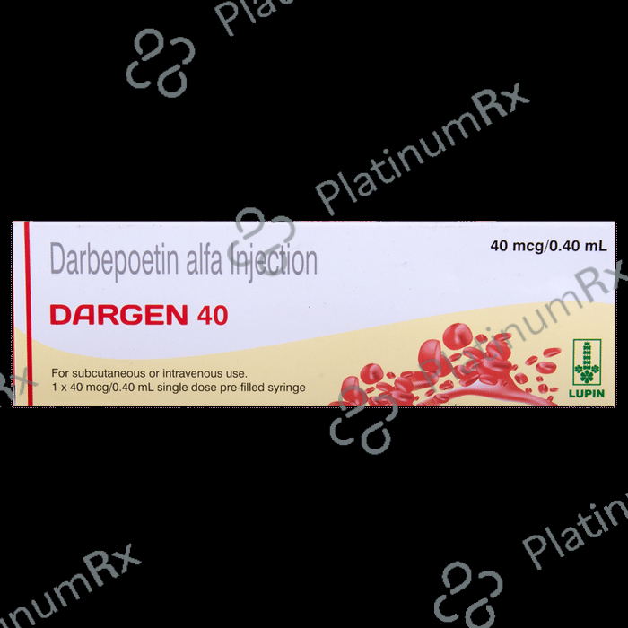 Dargen 40mg Injection 1s