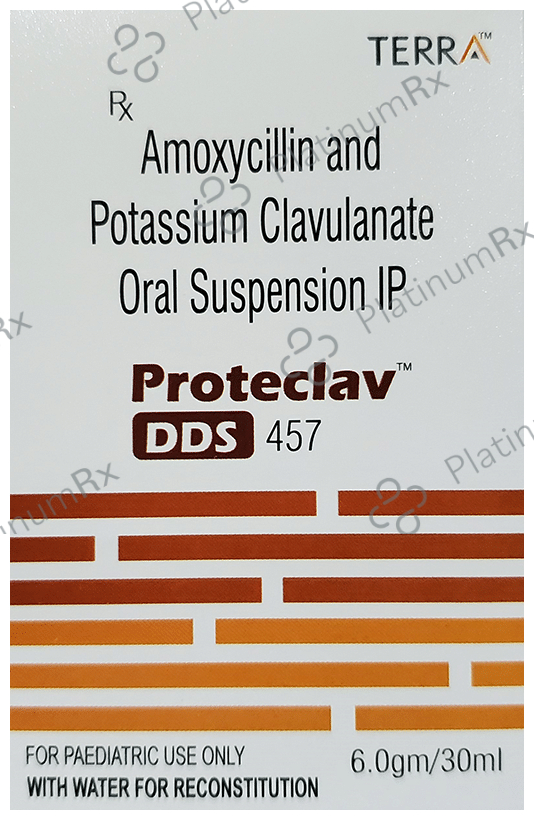 Proteclav Dds 457 Oral Suspension