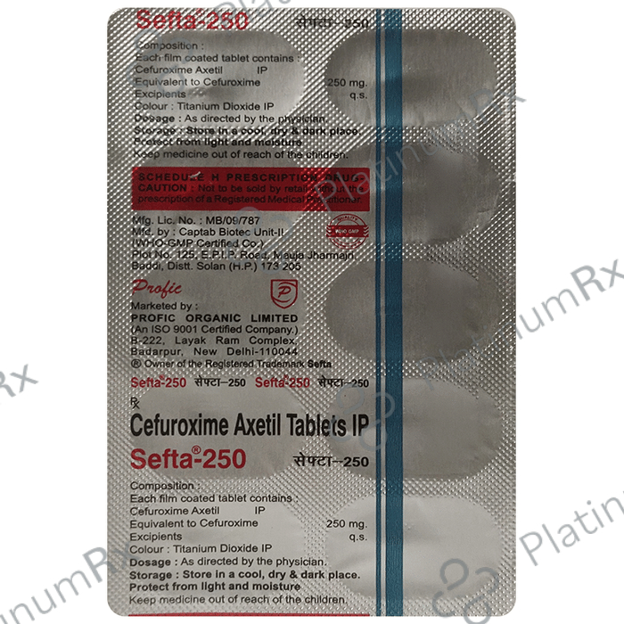 Sefta 250 Tablet