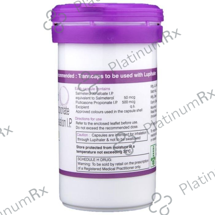 Esiflo 500/50mcg Transcaps 30s