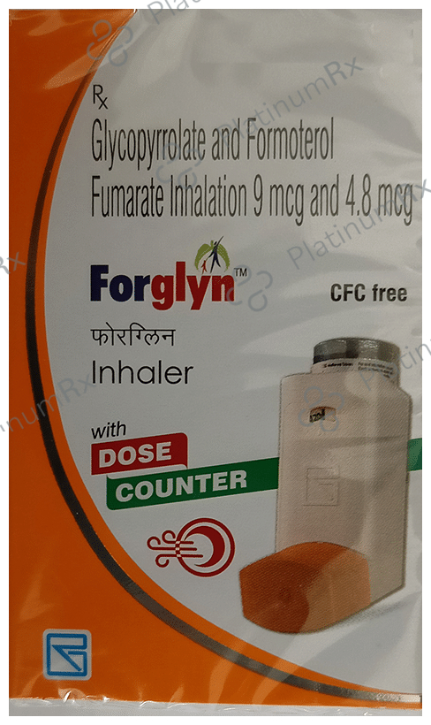 Forglyn CFC Free 4.8/9mcg Inhaler 120MDI