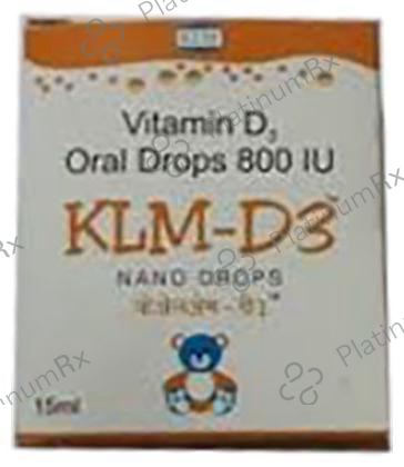KLM D3 Nano Drops 15ml