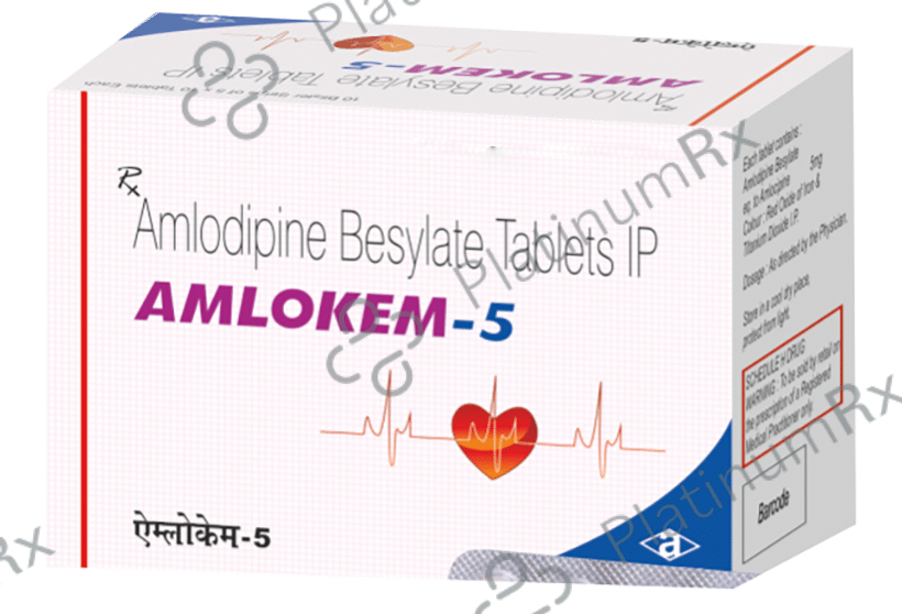 Amlokem 5mg Tablet
