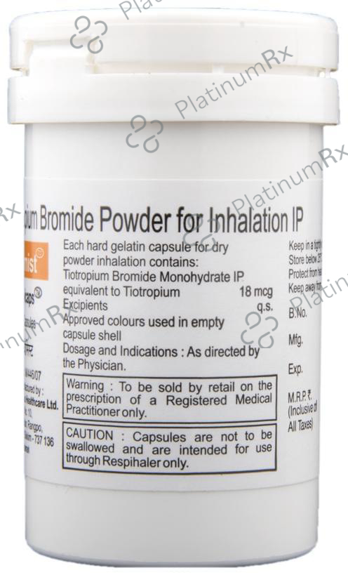Tiomist 18mcg Respicap 15s