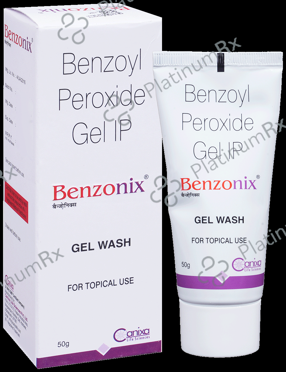 Benzonix 5% Gel Wash 50gm